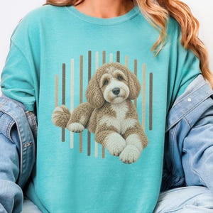 Goldendoodle Mom Shirt, Goldendoodle Gift, Doodle Dog Tee, Golden Doodle Sweatshirt, Doodle Mom Gift, Pet Owner Present image 1