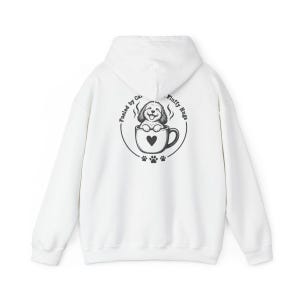 Goldendoodle Mom Shirt, Coffee Lover Gift, Doodle Dog Tee, Fueled by Caffeine and Fluffy Hugs, Puppy Owner Top, Coffee Weather Shirt image 12