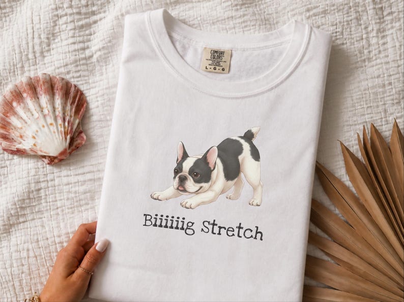 Comfort Colors French Bulldog Big Stretch image 10