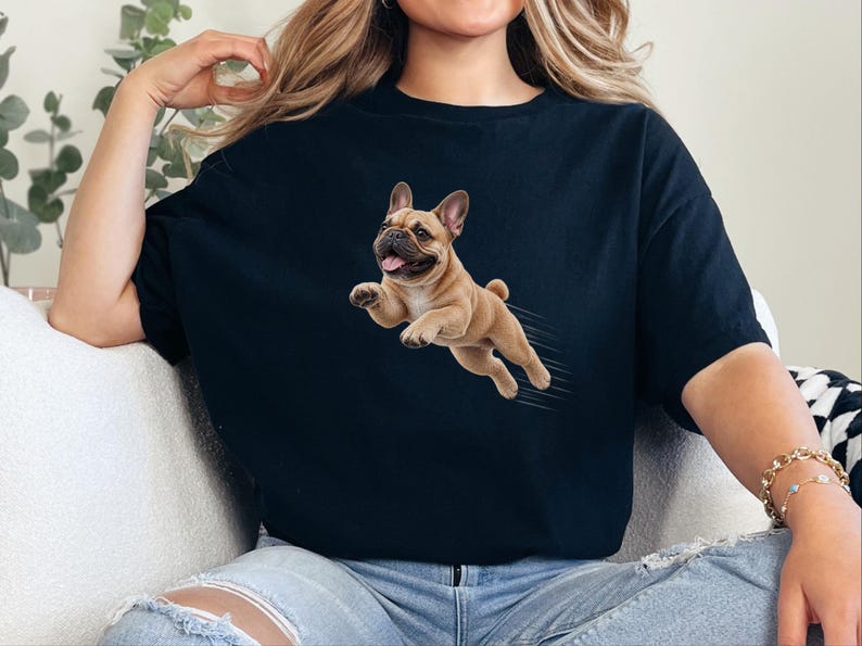 Frenchie Mom Shirt, Funny French Bulldog Gift, Frenchie Dog Lover Tee, French Bulldog Owner Present, Frenchie Dad Shirt image 5