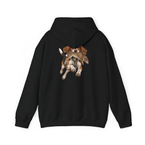 Camiseta de caza de beagle, regalo para cazadores de conejos, camiseta de perro sabueso, camiseta vintage para perros, regalo para deportistas al aire libre imagen 11
