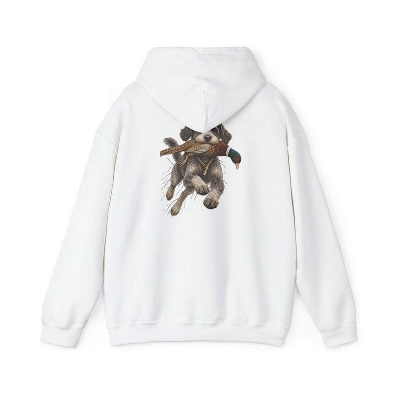 Schnoodle Hunting Shirt, Pheasant Hunter Gift, Upland Hunting Tee, Bird Dog Shirt, Outdoorsman Gift image 12