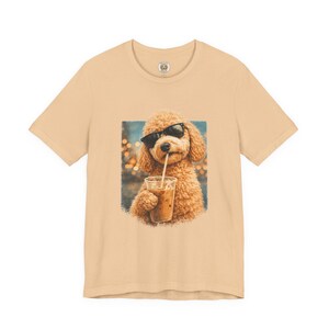 Goldendoodle Iced Coffee Cool Dog image 3