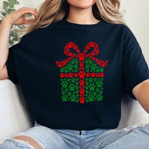 Christmas 2026 Shirt, Christmas Dog Mom Gift, Festive Pet Lover Tee, Holiday Dog Shirt image 1