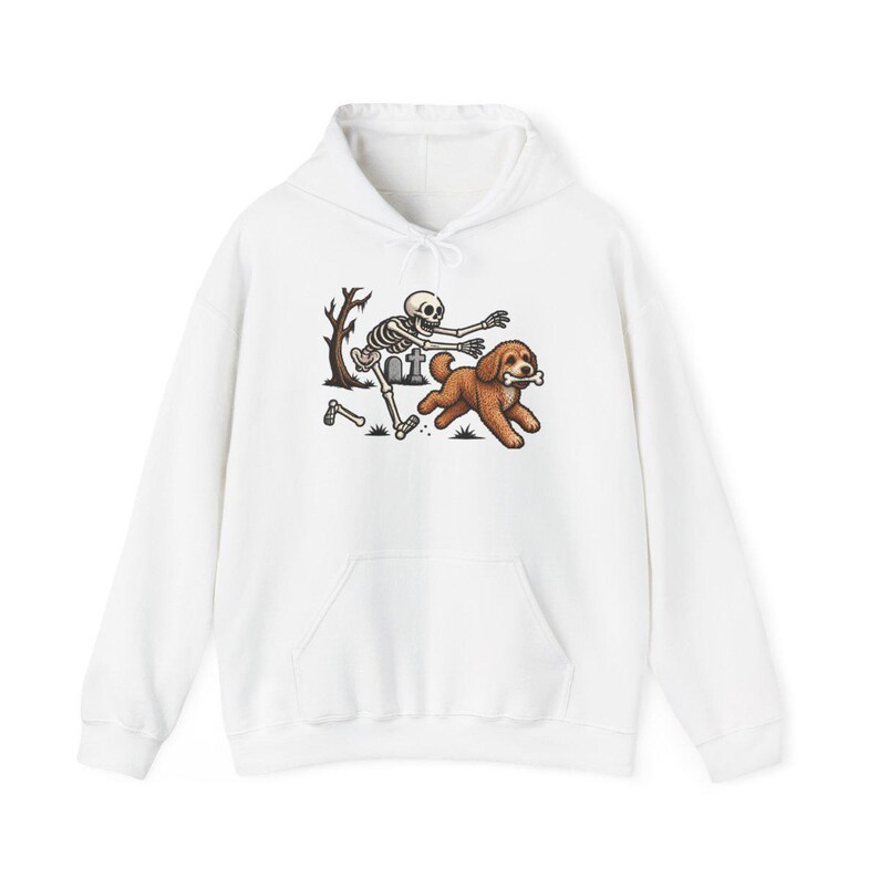 Camiseta Cavapoo, Camiseta de Perro Esqueleto, Camiseta de Perro de Halloween, Camiseta de Perro Espeluznante, Regalo para Mamá Cavapoo, Camiseta para Amantes de los Perros, Camiseta de Halloween de Esqueleto imagen 12