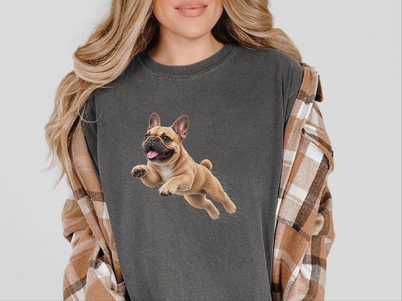 Frenchie Mom Shirt, Funny French Bulldog Gift, Frenchie Dog Lover Tee, French Bulldog Owner Present, Frenchie Dad Shirt image 9