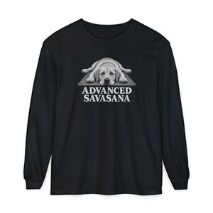 Labrador Shirt, Advanced Savasana Yoga Gift, Funny Fitness Tee, Meditation Lover Shirt, Lab Mom Gift, Yoga Teacher Shirt image 13