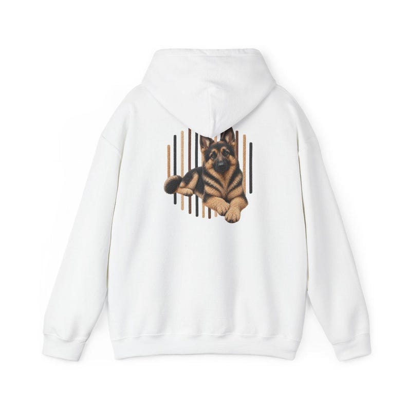 T-shirt met Duitse Herder-hond, cadeau voor Duitse Herder-moeder, T-shirt voor liefhebbers van Duitse Herders, cadeau voor hondengeleider, kleding voor hondenbezitters afbeelding 12