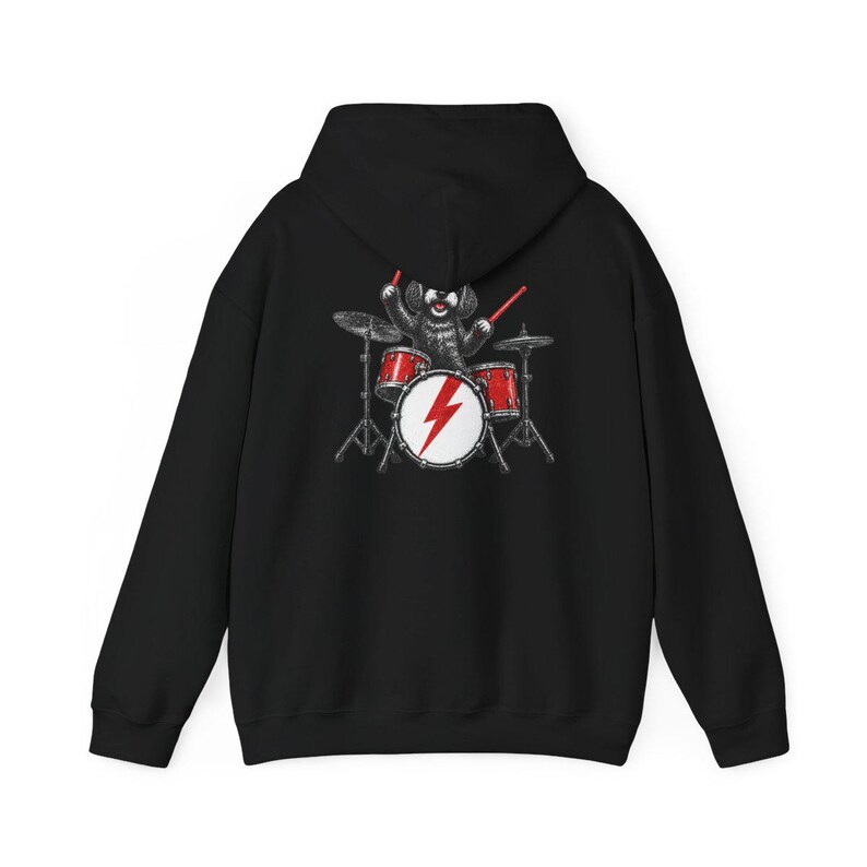 Camiseta de baterista Cockapoo, presente para amante de rock, camiseta de bateria, presente para pai de Cockapoo, camiseta de músico de rock imagem 11