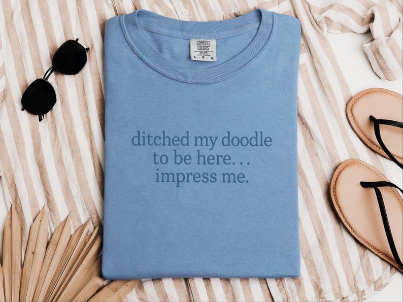 Camiseta para mamás de perros Doodle, regalo para dueños de perros Doodle, camiseta divertida para amantes de los perros, camiseta sarcástica para padres de mascotas. imagen 10