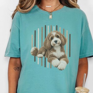 Cavapoo Shirt, Cavapoo Mom Gift, Cavapoo Art Tee, Cavapoo Dog Lover Shirt, Puppy Owner Gift image 1