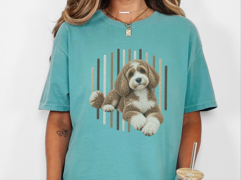 Cavapoo Shirt, Cavapoo Mom Gift, Cavapoo Art Tee, Cavapoo Dog Lover Shirt, Puppy Owner Gift image 1