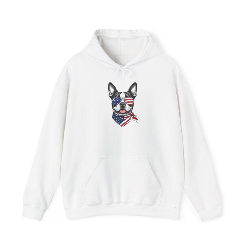 Comfort Colors Patriotic Boston Terrier Sunglasses image 10