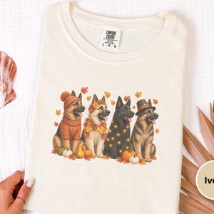 Autumn Dog Shirt, Fall Pet Gift, Labrador Halloween, Thanksgiving Dog Tee, Dog Lover Gift