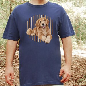 Golden Retriever Shirt, Golden Retriever Gift, Golden Retriever Mom Shirt, Golden Retriever Lover Tee, Dog Lover Gift image 3