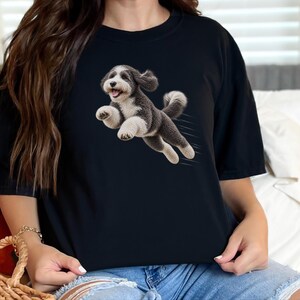 Sheepadoodle Shirt, Sheepadoodle Mom Gift, Doodle Dad Shirt, Sheepadoodle Owner Gift, Doodle Dog Lover Shirt, Puppy Graphic Tee image 6