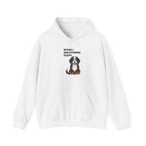 Comfort Colors Bernedoodle T-Shirt | Loved, Spoiled, and Extremely Fluffy Shirt | Funny Bernedoodle Customization, Bernedoodle Tee bild 10