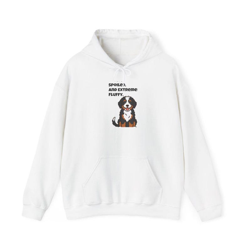 Comfort Colors Bernedoodle T-Shirt | Loved, Spoiled, and Extremely Fluffy Shirt | Funny Bernedoodle Customization, Bernedoodle Tee bild 10