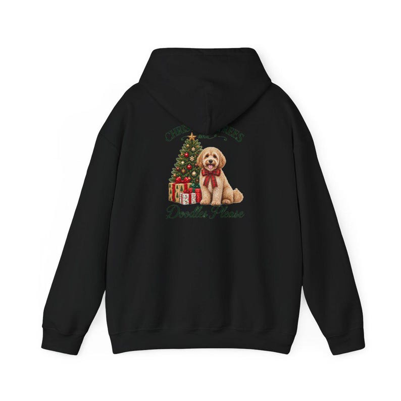 Maltipoo Christmas Shirt, Christmas Dog Lover Gift, Holiday Dog Tee, Doodle Dog Christmas Top, Festive Pet Shirt image 11