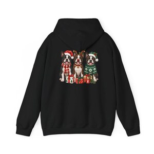 Boston Terrier Christmas Shirt, Dog Christmas Shirt, Boston Terrier Gift, Christmas Pet Shirt, Santa Dog Shirt, Holiday Dog Tee image 11