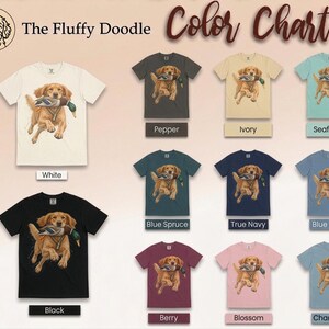 Golden Retriever Hunting Shirt, Duck Hunter Gift, Waterfowl Hunting Tee, Bird Dog Art Shirt, Duck Season Shirt, Outdoor Sportsman Gift image 13