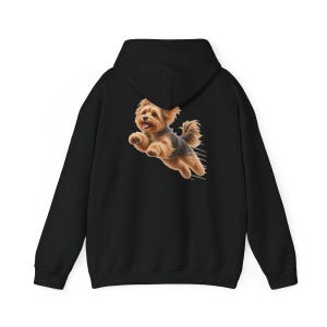 Koszulka dla psa Yorkie, prezent dla mamy Yorkie, koszulka Yorkshire Terrier, koszulka Flying Yorkie, prezent dla psa Agility, prezent dla właściciela małego psa zdjęcie 11