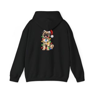 Pug Christmas Shirt, Christmas Pug Gift, Pug Lover Shirt, Holiday Pet Shirt, Santa Pug Tee image 11