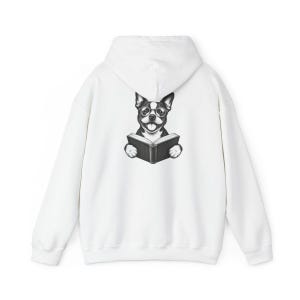 Boston Terrier Reading Book Shirt, Bookish Dog Tee, Boston Terrier Gift, Dog Lover Book Tee, Library Shirt image 12