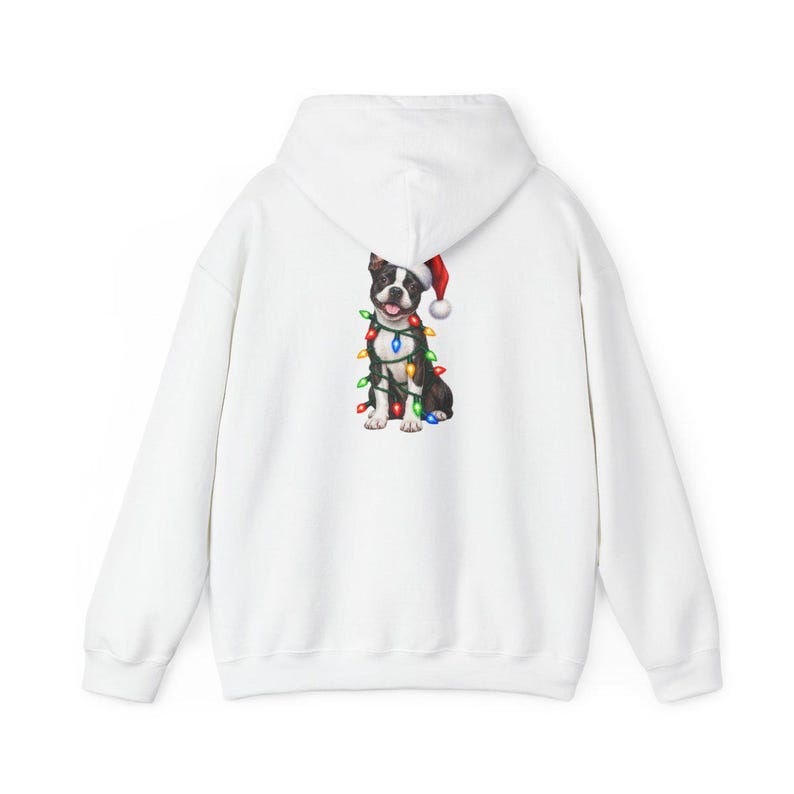 Boston Terrier Christmas Shirt, Boston Terrier Mom Gift, Holiday Dog Shirt, Christmas Puppy Sweatshirt, Dog Owner Gift, Dog Christmas Tee image 12