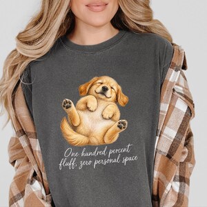 Golden Retriever Shirt, Funny Dog Mom Gift, Golden Retriever Mom, Dog Humor Tee, Cute Puppy Graphic Tee, Golden Dog Shirt image 5