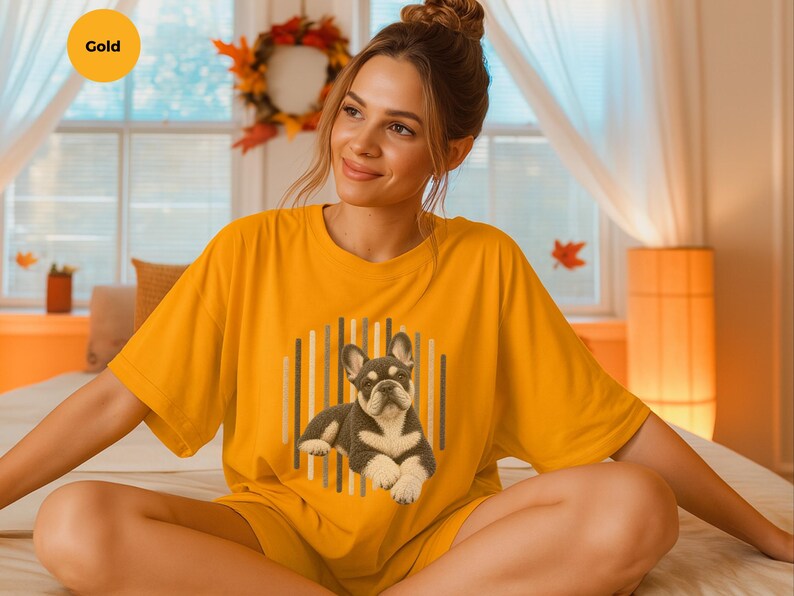Frenchie Mom Shirt, French Bulldog Lover Gift, Frenchie Dog Tee, French Bulldog Owner Present, Frenchie Mom Tee image 1