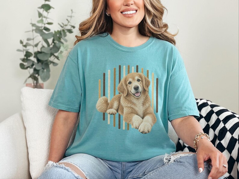 Golden Retriever Shirt, Golden Retriever Gift, Golden Retriever Mom Shirt, Golden Retriever Lover Tee, Dog Lover Gift image 4