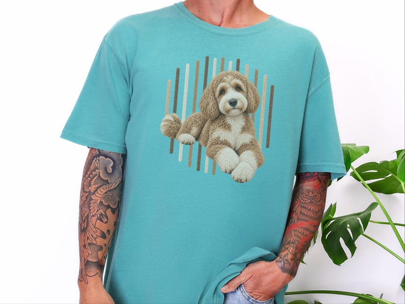 Goldendoodle Mom Shirt, Goldendoodle Gift, Doodle Dog Tee, Golden Doodle Sweatshirt, Doodle Mom Gift, Pet Owner Present image 5