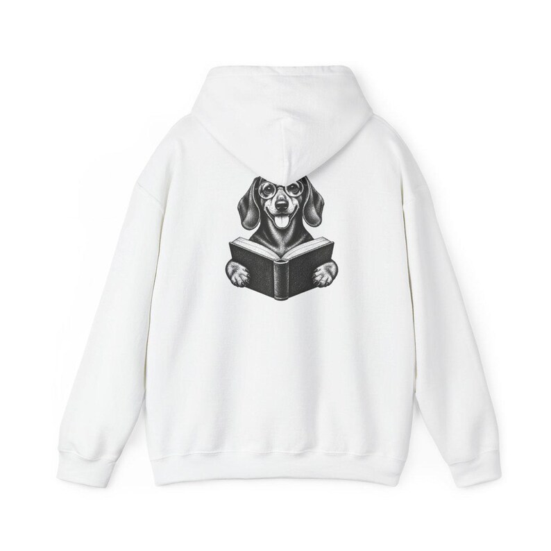 Camiseta de lectura para perros salchicha, regalo para amantes de los libros, camiseta de biblioteca para perros salchicha, regalo para mamás de perros salchicha, camiseta de biblioteca para perros salchicha imagen 12