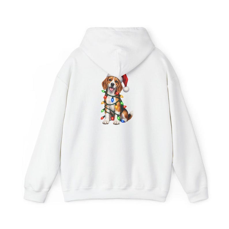 Beagle-julklapp, julklapp för hundmamma, festlig hundtröja, beagle-ägare, julklapp för hund bild 12