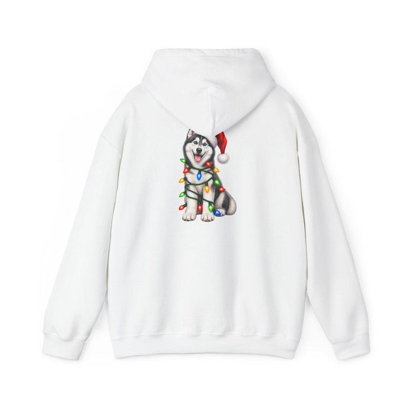 Husky Christmas Shirt, Husky Christmas Sweatshirt, Dog Christmas Gift, Holiday Dog Owner Gift, Siberian Husky Lover Tee image 12