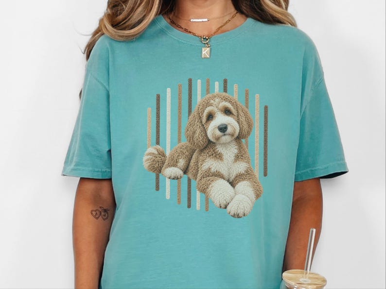 Goldendoodle Mom Shirt, Goldendoodle Gift, Doodle Dog Tee, Golden Doodle Sweatshirt, Doodle Mom Gift, Pet Owner Present image 7