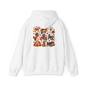 Schnoodle Fall Dog Shirt, Autumn Dog Lover Gift, Cute Puppy Sweatshirt, Pumpkin Patch Tee, Dog Mom Hoodie image 12