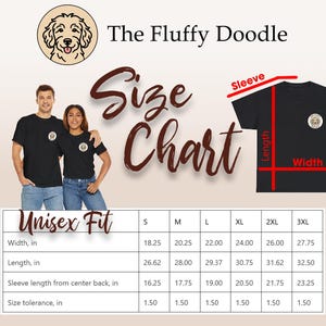 Comfort Colors Labradoodle Dog Gift, Biiiiig Stretch Shirt, Golden Doodle Dad Tee, Funny Labradoodle T-Shirt, Doodle Mom Gift, New Puppy Mom image 12