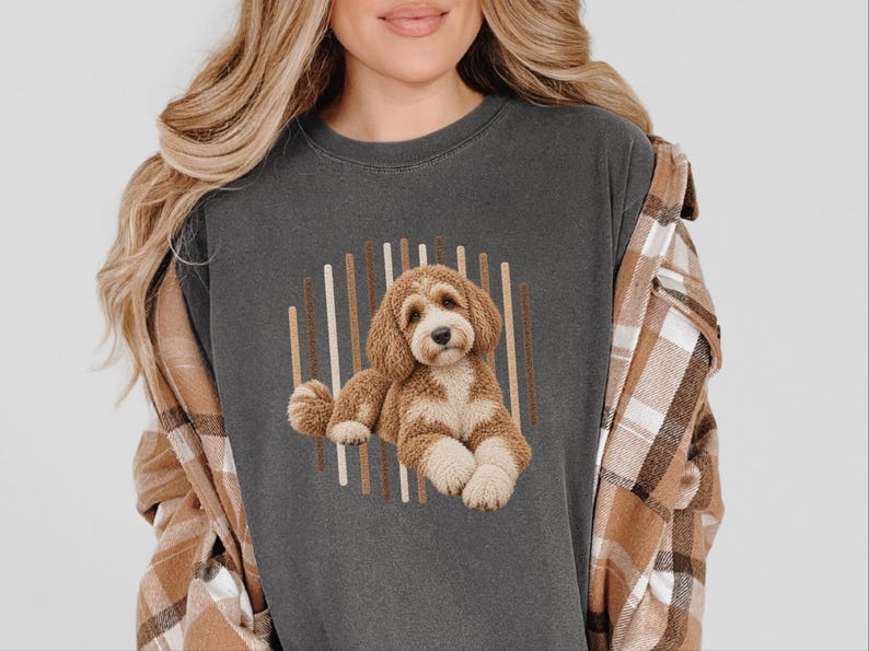 Goldendoodle Mom Shirt, Goldendoodle Gift, Doodle Dog Tee, Golden Doodle Sweatshirt, Doodle Mom Gift, Pet Owner Present image 4