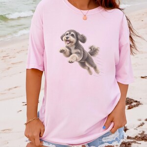 Camiseta Schnoodle, Regalo para mamás Schnoodle, Camiseta de perro Doodle, Sudadera para dueños de perros, Camiseta de perro rápido, Regalo para amantes del Schnoodle, Camiseta para dueños de perros imagen 6