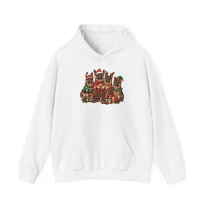 German Shepherd Christmas Shirt, Holiday Dog Lover Gift, Festive Gsd Mom Sweatshirt, Christmas Pet Tee, German Shepherd Owner Present image 12