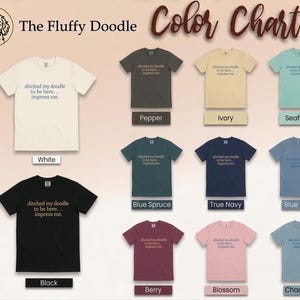Camiseta para mamás de perros Doodle, regalo para dueños de perros Doodle, camiseta divertida para amantes de los perros, camiseta sarcástica para padres de mascotas. imagen 2