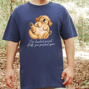 Golden Retriever Shirt, Funny Dog Mom Gift, Golden Retriever Mom, Dog Humor Tee, Cute Puppy Graphic Tee, Golden Dog Shirt image 4