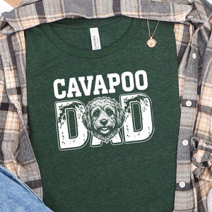 Cavapoo Dad Dog Father Shirt, Owner Gift, Doodle Parent Tee, Mens Fur Parent Top, Funny Pet Lover Present, Best Cavoodle Guardian