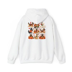 German Shepherd Fall Shirt, Autumn Dog Mom Gift, Cozy Season Sweatshirt, Puppy Lover Tee image 12