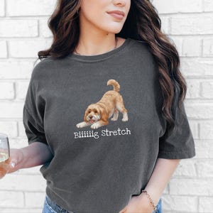 Comfort Colors Labradoodle Dog Gift, Biiiiig Stretch Shirt, Golden Doodle Dad Tee, Funny Labradoodle T-Shirt, Doodle Mom Gift, New Puppy Mom image 8