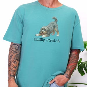 Comfort Colors Cavapoo Mom Shirt, Biiiiig Stretch Dog Lover Tee, Cavoodle Puppy Gift, Pet Owner Birthday Present, Cavapoo Owner Gift image 6