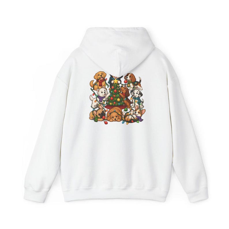 Christmas Dog Shirt, Holiday Puppies Gift, Festive Dogs Tee, Cute Puppy Christmas Sweater, Dog Lover Gift Idea image 12