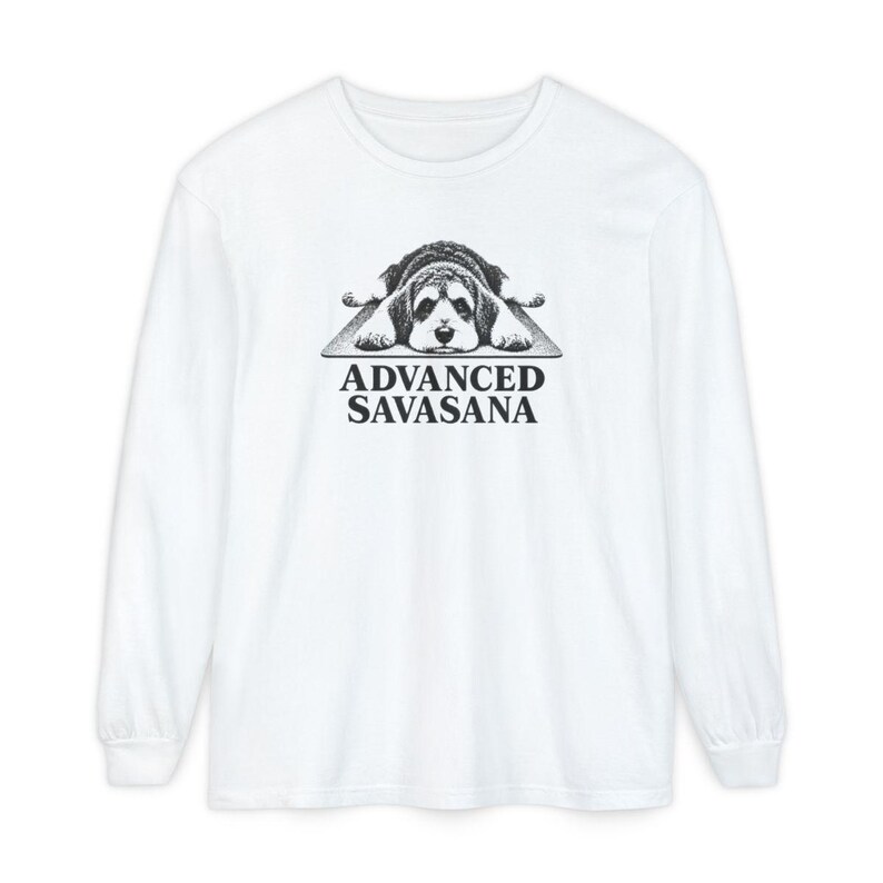Schnoodle Shirt, Yoga Lover Gift, Funny Yoga Shirt, Advanced Savasana Tee, Dog Owner Gift, Yoga Teacher Shirt, Schnoodle Gift image 14